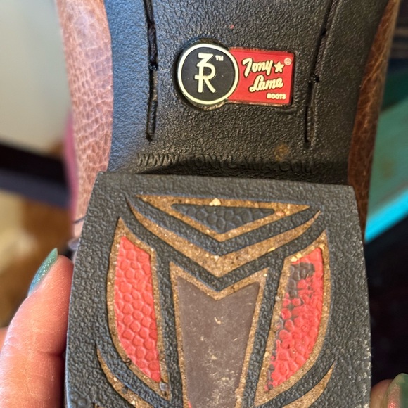 EUC Tony Lama mens cowboyy boots. Size 10D - Picture 7 of 13